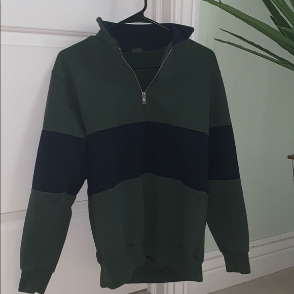 Green and blue pullover - Picture 1 of 2